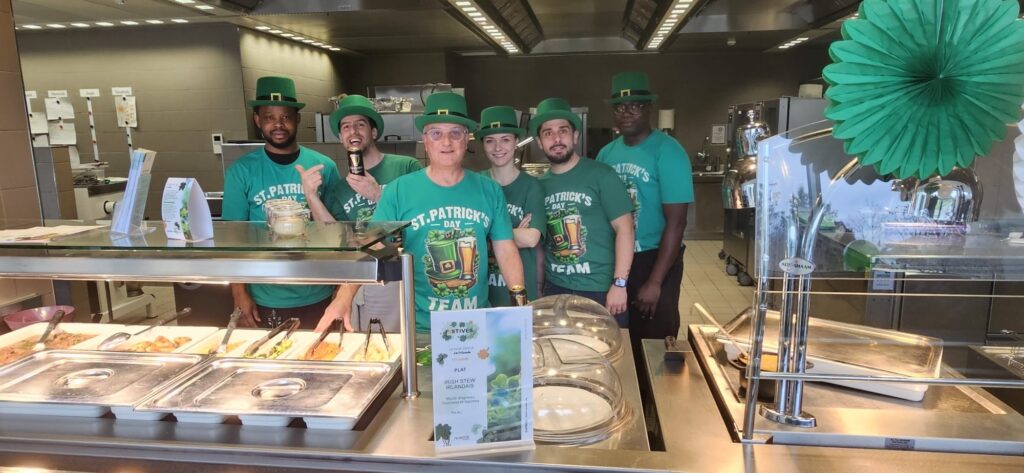 St. Patrick's Day in Newrest restaurants